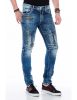 Cipo & Baxx premium quality Slim fit denim pants CD437BLUE