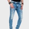 Cipo & Baxx light men's denim pants CD445