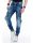 CIPO & BAXX PRÉMIUM MINŐSÉGŰ DIVATOS SLIM FIT FARMER CD446 BLUE