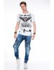 CIPO & BAXX PRÉMIUM MINŐSÉGŰ DIVATOS SLIM FIT FARMER CD446 BLUE