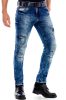 CIPO & BAXX DIVATOS FÉRFI SLIM FIT FARMER CD478 BLUE