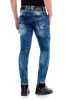 CIPO & BAXX DIVATOS FÉRFI SLIM FIT FARMER CD478 BLUE