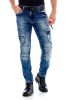 CIPO & BAXX DIVATOS FÉRFI SLIM FIT FARMER CD478 BLUE