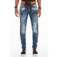 CIPO & BAXX DIVATOS FÉRFI SLIM FIT FARMER CD504 BLUE