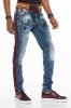 CIPO & BAXX DIVATOS FÉRFI SLIM FIT FARMER CD504 BLUE