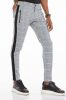 Cipo & Baxx módne pánske Slim fit rifle CD518GREY