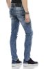 CIPO&BAXX FÉRFI SLIM FIT FARMERNADRÁG CD621 BLUE