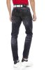 CIPOANDBAXX SLIM FITT FÉRFI FARMERNADRÁG CD666BLACK