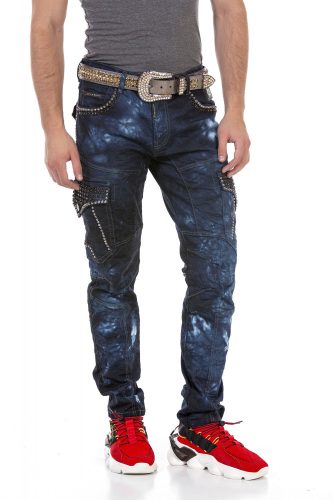 CIPO&BAXX SLIM FIT FARMERNADRÁG CD677 BLUE 