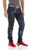 CIPO&BAXX SLIM FIT FARMERNADRÁG CD677 BLUE 