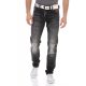 CIPO&BAXX REGULAR FIT FÉRFI FARMERNADRÁG CD699 BLACK