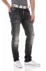 CIPO&BAXX REGULAR FIT FÉRFI FARMERNADRÁG CD699 BLACK