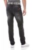 CIPO&BAXX REGULAR FIT FÉRFI FARMERNADRÁG CD699 BLACK