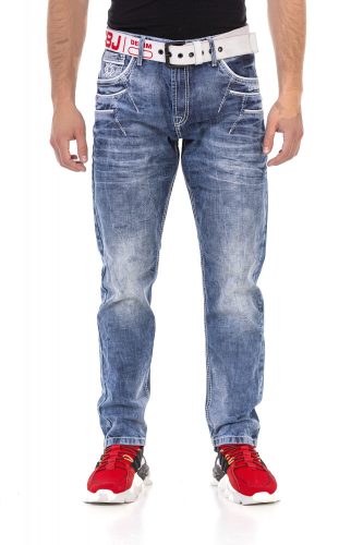 CIPO&BAXX REGULAR FIT FÉRFI FARMERNADRÁG CD723 BLUE