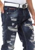 CIPO & BAXX DIVATOS FÉRFI FARMER CD843 DARK BLUE