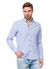 Cipo & Baxx fashionable men's shirt CH144 BLUE