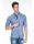 Cipo & Baxx fashionable men's shirt CH146 BLUE