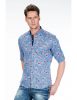 Cipo & Baxx fashionable men's shirt CH146 BLUE