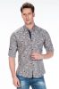 Cipo & Baxx fashionable men's shirt CH146 GREY