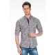 Cipo & Baxx fashionable men's shirt CH146 GREY