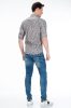 Cipo & Baxx fashionable men's shirt CH146 GREY