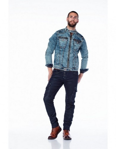 Cipo and baxx denim hot sale jacket