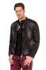 Cipo & Baxx winter denim jacket CJ236 BLACK