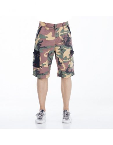 Cipo & Baxx fashionable shorts CK154 CAMELCAMOUFLAGE