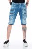 Cipo & Baxx fashionable shorts ck169blue