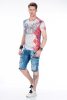 Cipo & Baxx fashionable shorts ck169blue