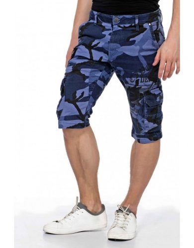 CIPO & BAXX KÉK TEREPMINTÁS NADRÁG CK179CAMOUBLUE