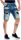 Cipo & Baxx fashionable shorts ck181Blue