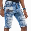 Cipo & Baxx fashionable shorts ck194blue