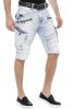 Cipo & Baxx fashionable shorts ck196blue