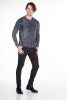 Cipo & Baxx fashionable men's hoodie CL266_ANTHRACITE