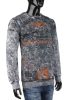 Cipo & Baxx anthracite fashionable men's pullover