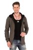 Cipo & Baxx fashionable men's hoodie CL305_KHAKI