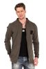 Cipo & Baxx fashionable men's hoodie CL305_KHAKI