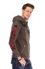 Cipo & Baxx fashionable men's hoodie CL334_KHAKI