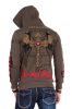 Cipo & Baxx fashionable men's hoodie CL334_KHAKI