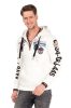 Cipo & Baxx fashionable men's hoodie CL337_ECRU