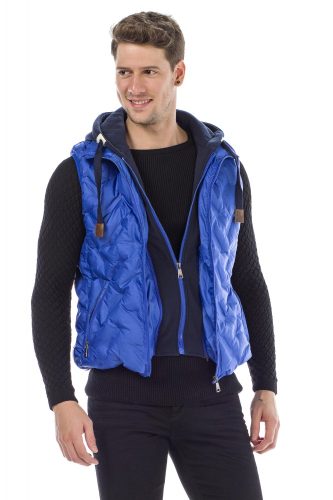 Cipo & Baxx men's vest CM151 SAXE BLUE