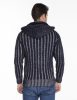 Cipo & Baxx fashionable men's knitted pullover CP161NAVYBLUE