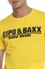 CIPO & BAXX DIVATOS FÉRFI PÓLÓ CT358 YELLOW