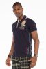 Cipo & Baxx fashionable men's T-shirt CT475navyblue