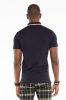 Cipo & Baxx fashionable men's T-shirt CT475navyblue