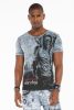 Cipo & Baxx fashionable men's T-shirt CT483grey