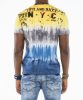 Cipo & Baxx fashionable men's T-shirt ct511yellowblue