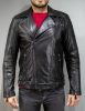 Waku-Genuine Leather Jacket WB103black